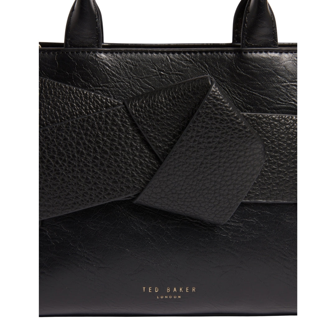 Ted Baker Jimsa Knot Bow Black Tote Bag