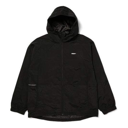 HUF All Caps Black Shell Jacket M