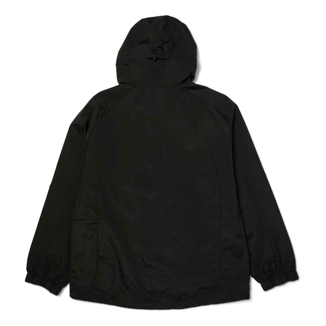 HUF All Caps Black Shell Jacket M
