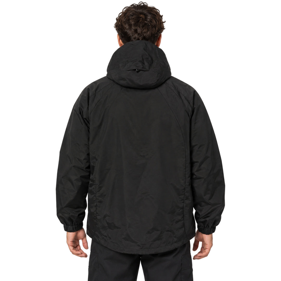 HUF All Caps Black Shell Jacket M