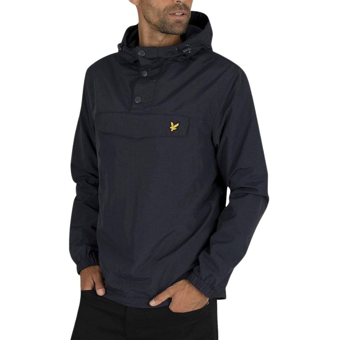 Lyle & Scott Overhead Anorak Navy Blue Jacket