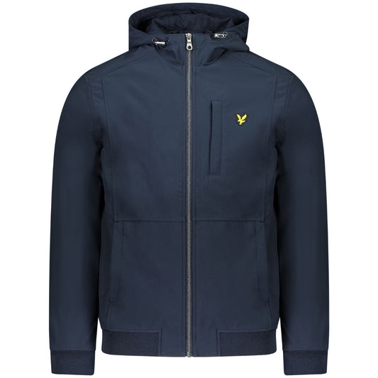 Lyle & Scott Branded Dark Navy Blue Softshell Jacket