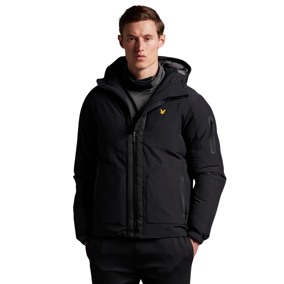 Lyle & Scott Cover Up Puffer Jacket Black XS