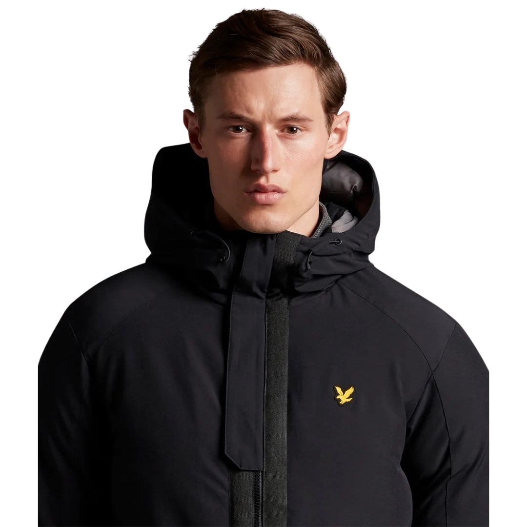 Lyle & Scott Cover Up Puffer Jacket Black XS