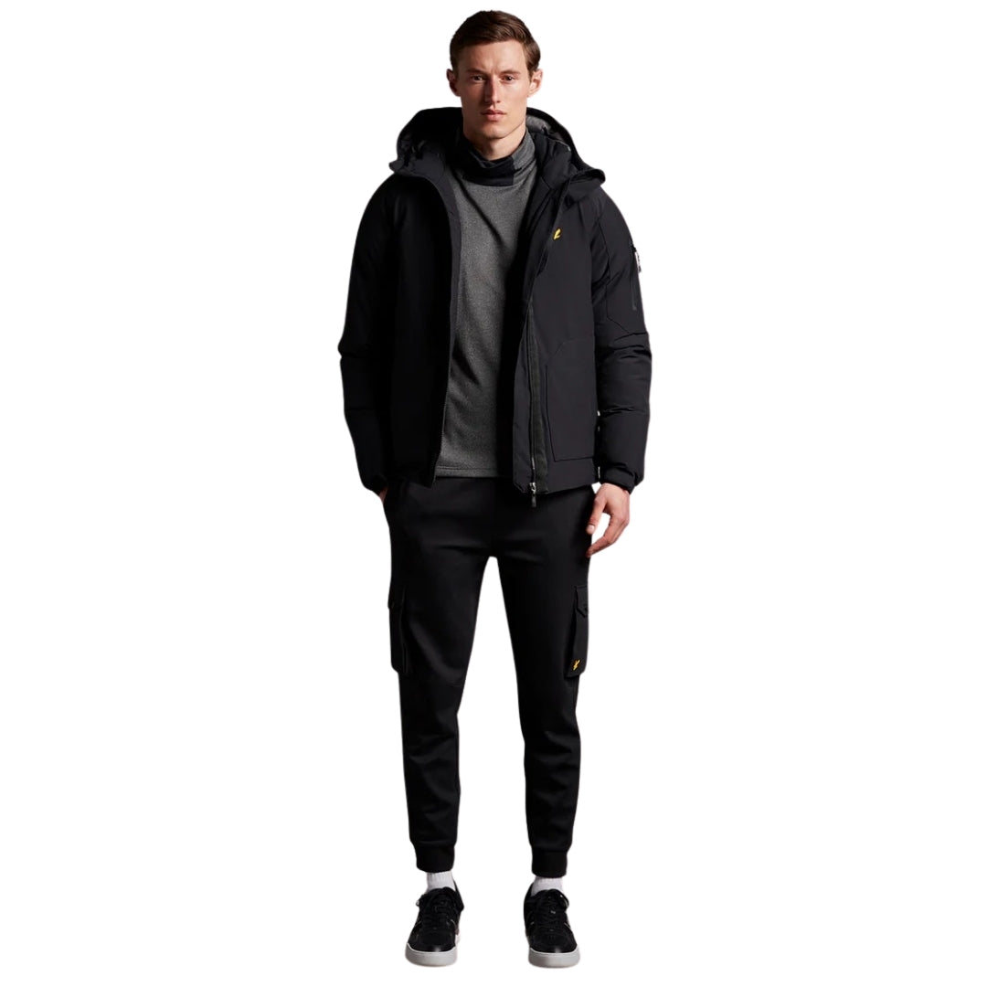 Lyle & Scott Cover Up Puffer Jacket Black XS