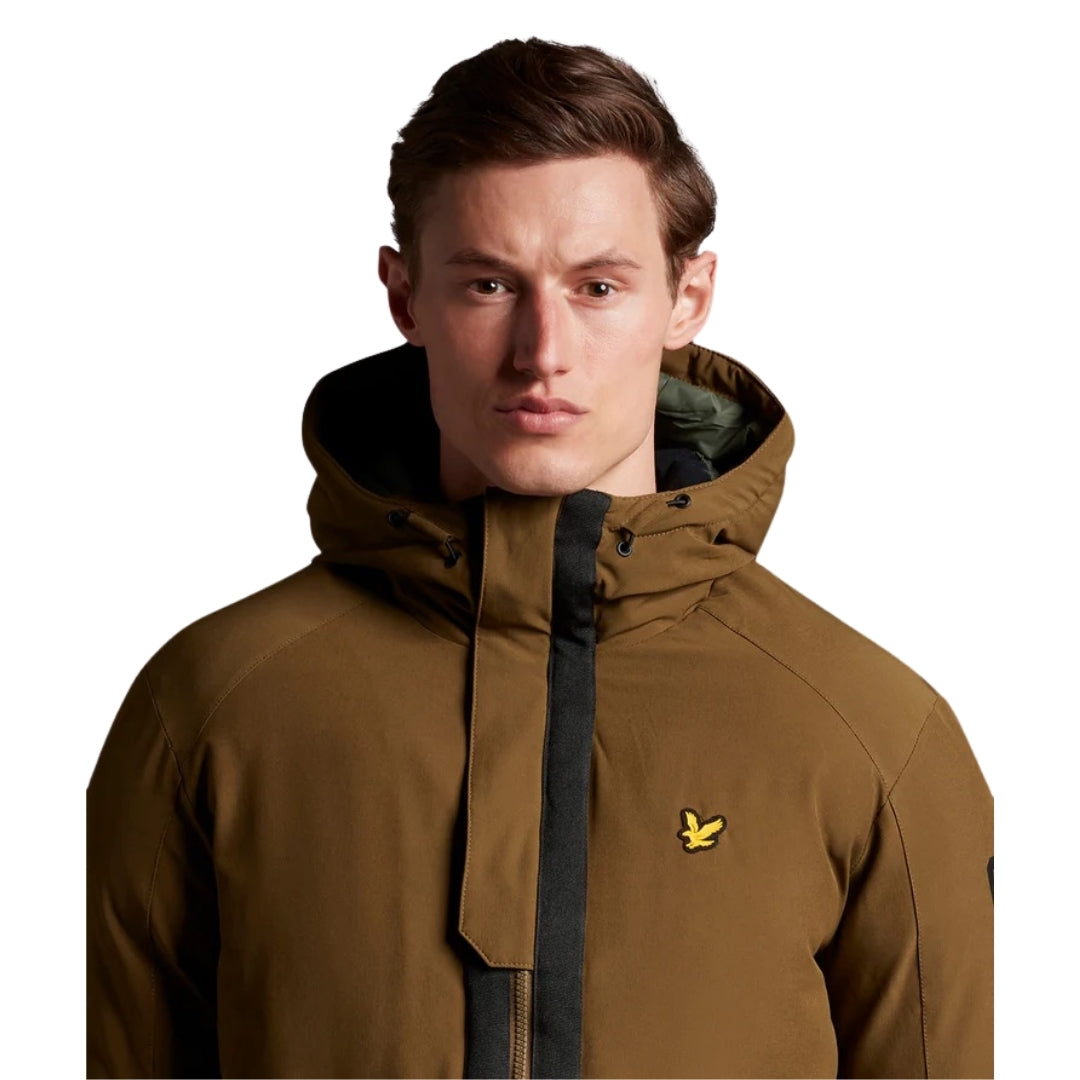 Lyle & Scott Cover Up Puffer Jacket Green XS