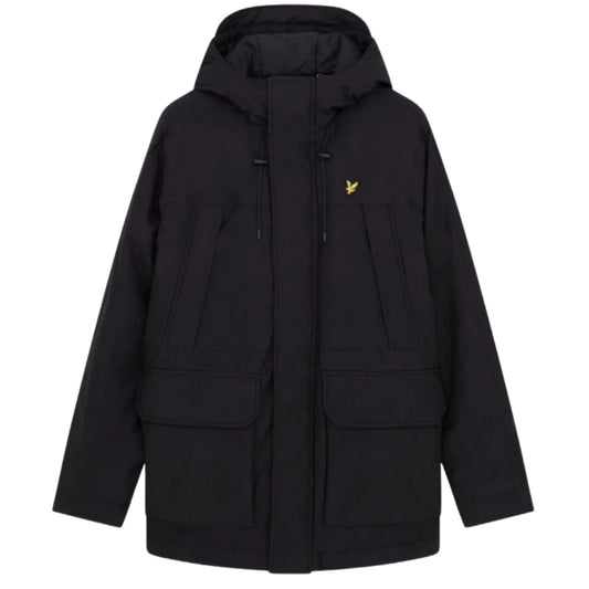 Lyle & Scott Microfleece Parka 2.0 Black XS