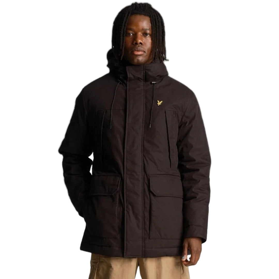 Lyle & Scott Microfleece Parka 2.0 Black XS