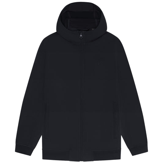 Lyle & Scott Jet Black Tonal Fleece Back Softshell XS