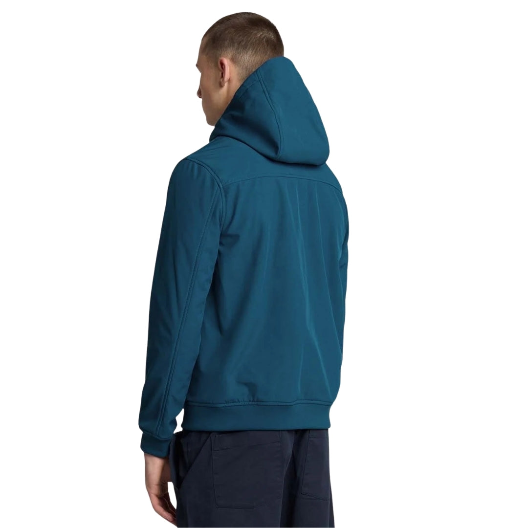 Lyle & Scott Fleece Back Softshell Jkt Blue S