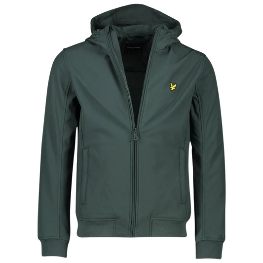 Lyle & Scott Fleece Back Softshell Jkt Green S