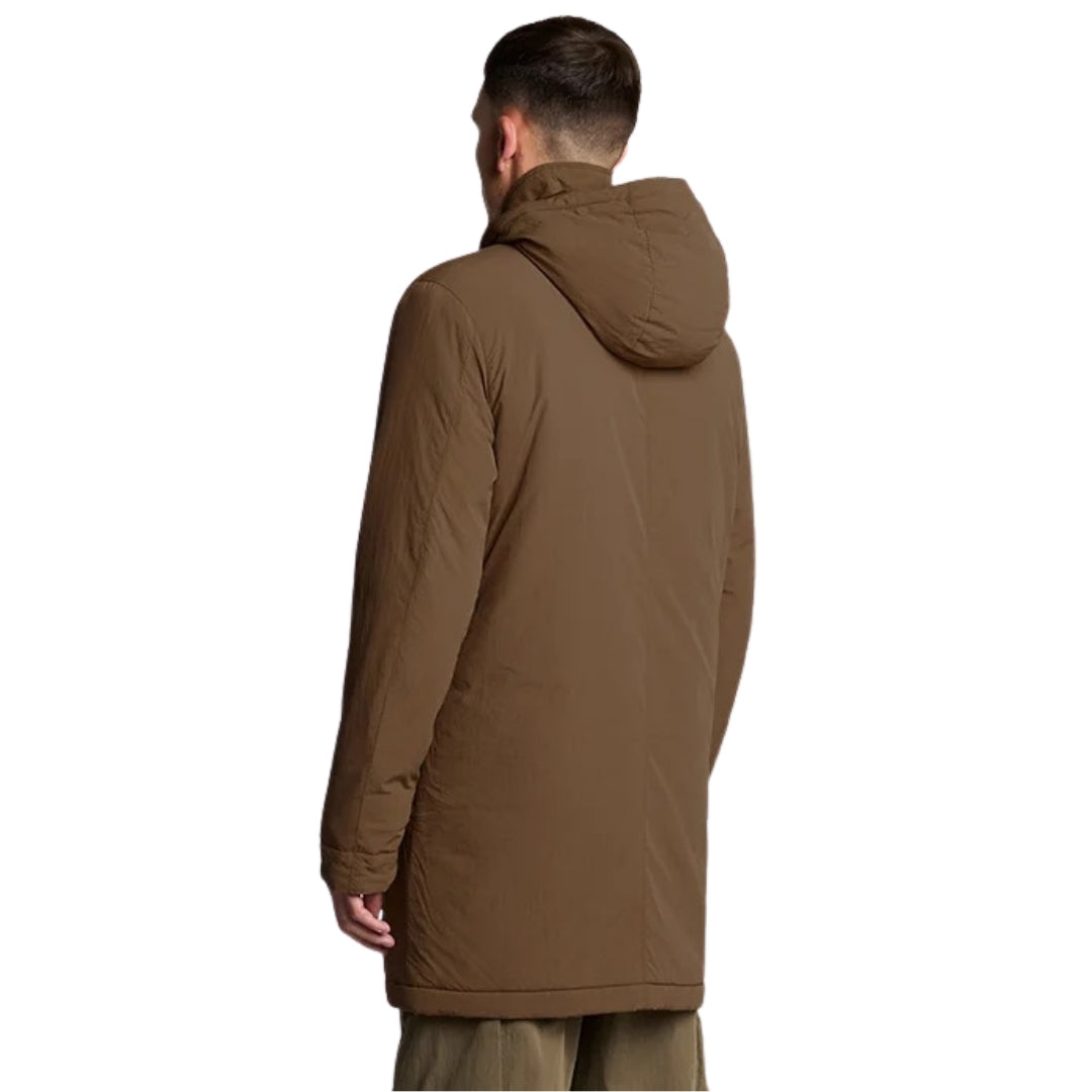Lyle & Scott WADDED PARKA Brown XS