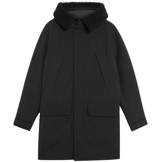Lyle & Scott Jet Black Cold Weather Parka XS