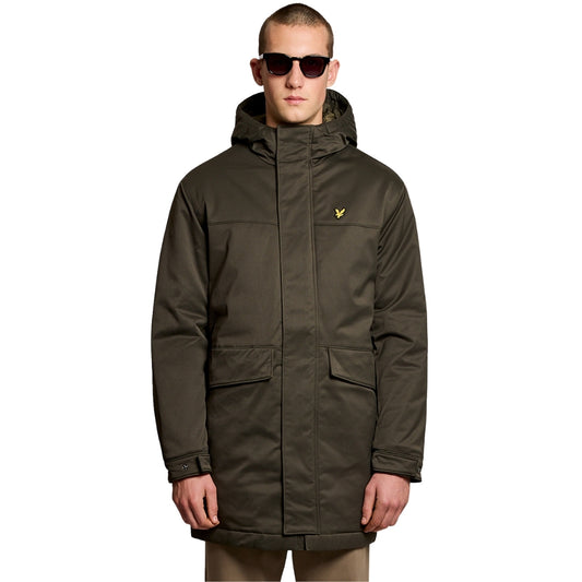 Lyle & Scott Green Olive Parka XS
