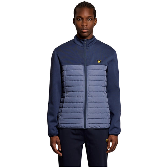 Lyle & Scott True Indigo Sports Fleece Hybrid Jacket XS