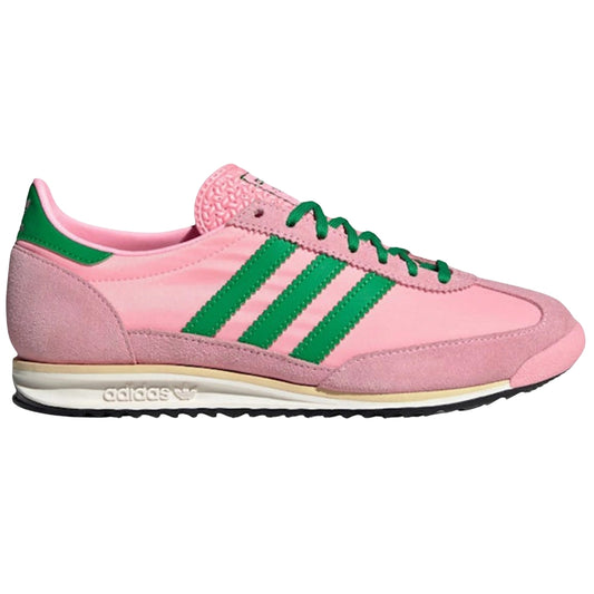 Adidas SL 72 OG Glow Pink Green Core Black Trainers UK 3.5