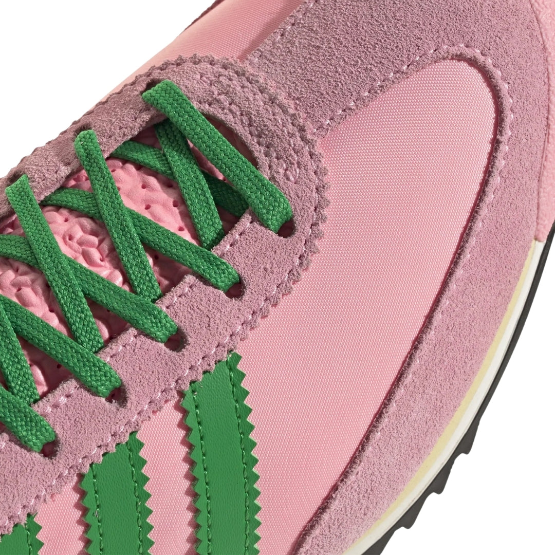 Adidas SL 72 OG Glow Pink Green Core Black Trainers UK 3.5