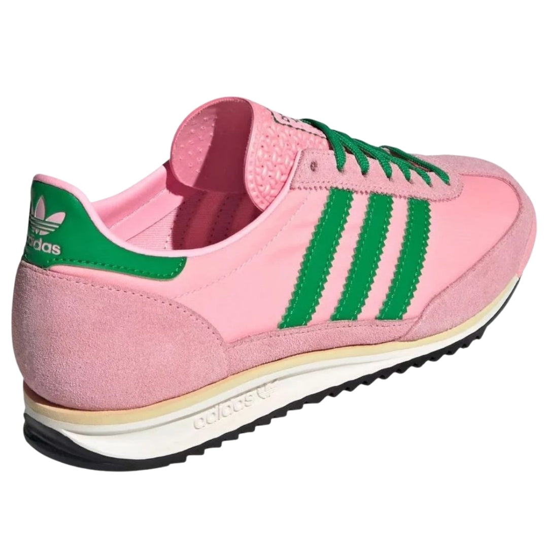 Adidas SL 72 OG Glow Pink Green Core Black Trainers UK 3.5