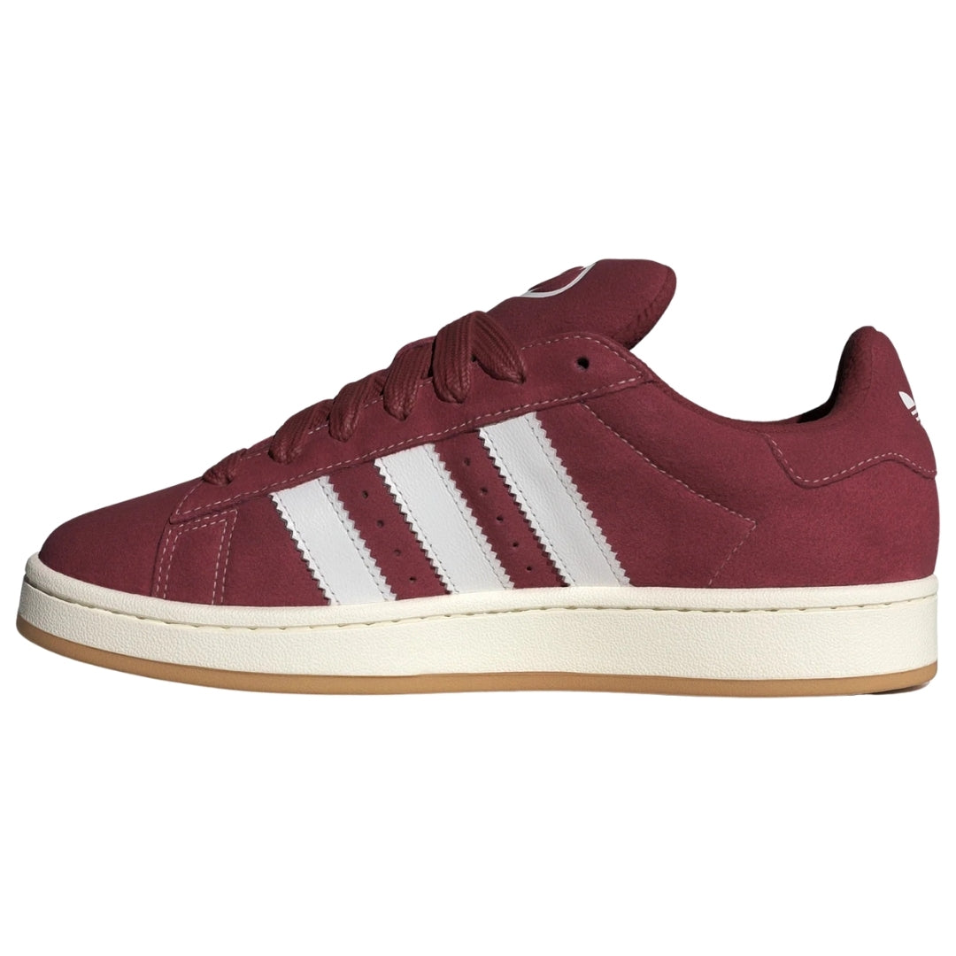 Adidas Campus 00s Noble Maroon Cloud White Off White Trainers UK 3