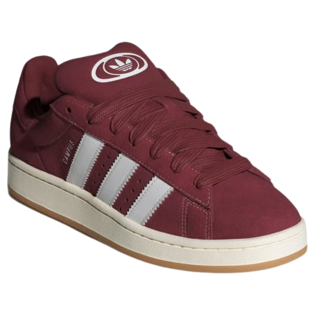Adidas Campus 00s Noble Maroon Cloud White Off White Trainers UK 3