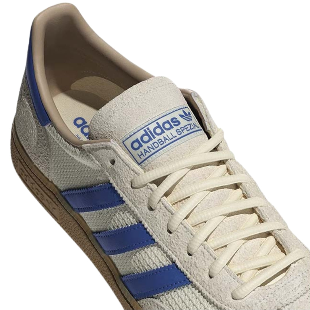 Adidas Handball Spezial Cream White Blue Warm Sandstone Trainers UK 4