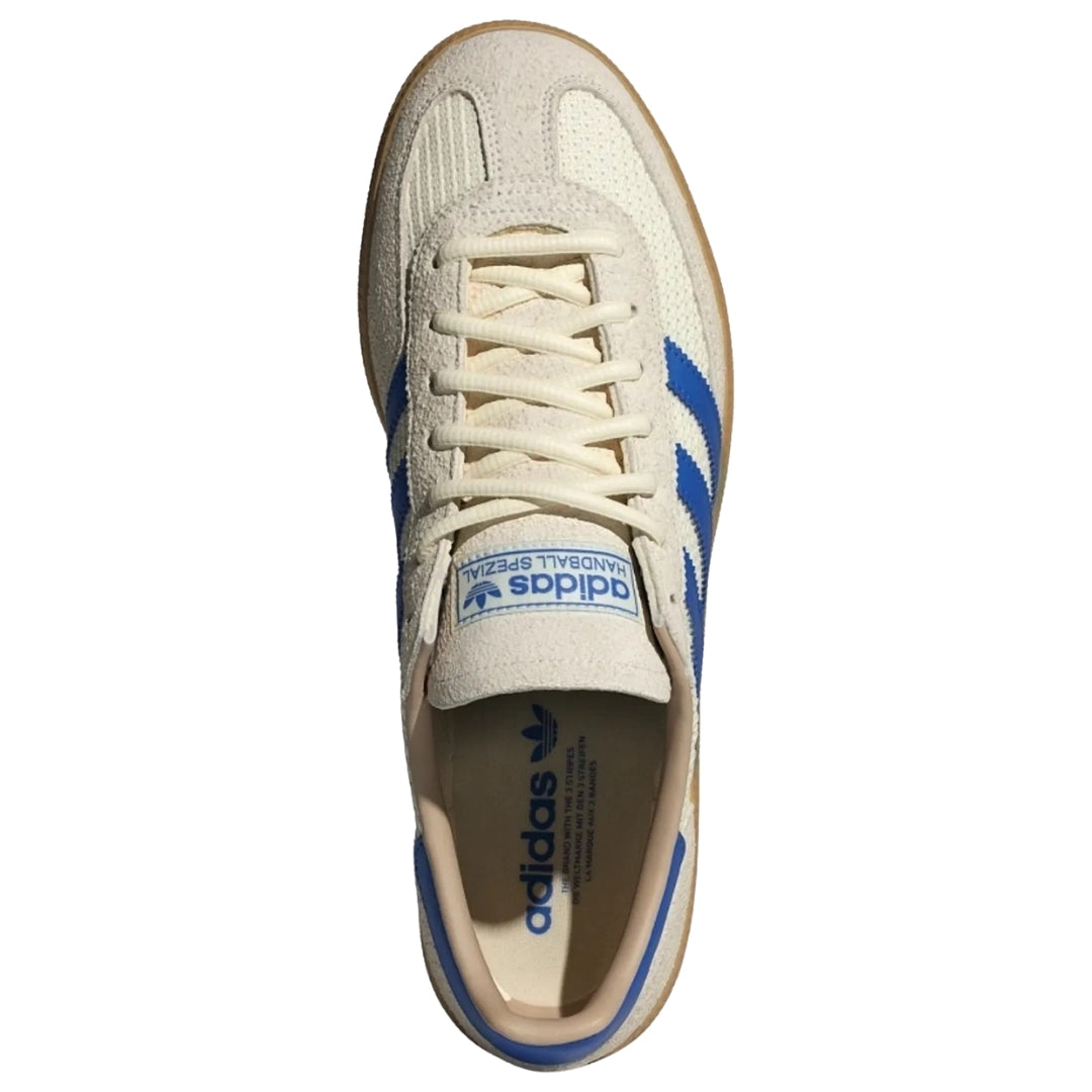 Adidas Handball Spezial Cream White Blue Warm Sandstone Trainers UK 4