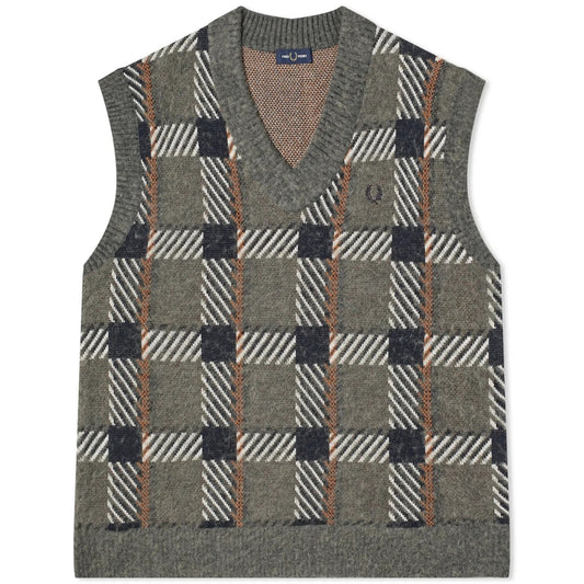 Fred Perry K6530 638 Field Green Tank  Mens M
