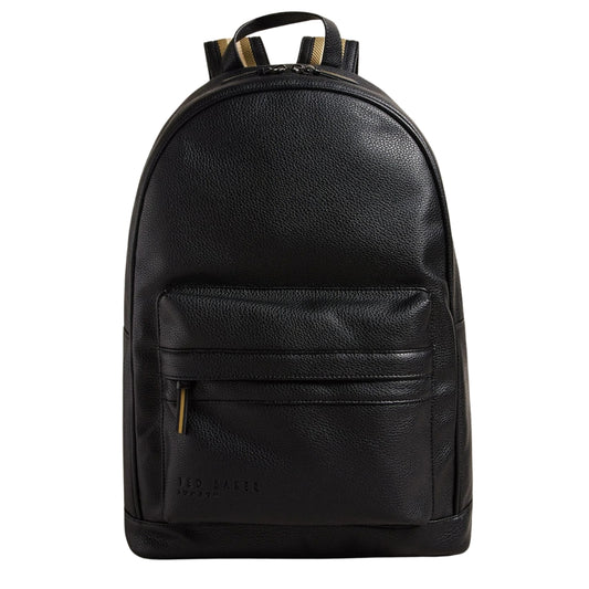 Ted Baker Kaileb Faux Leather Webbing Black Backpack