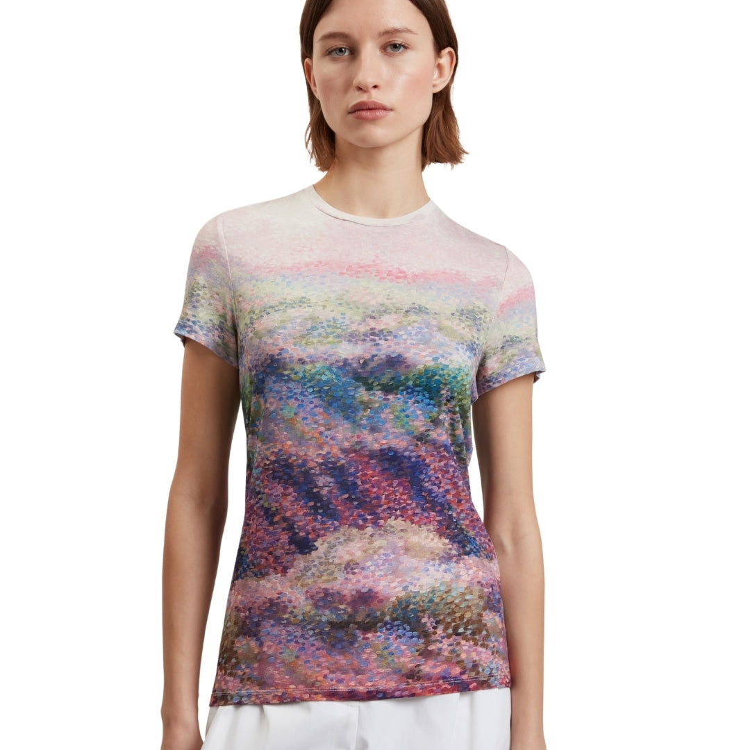 Ted Baker WMB KAYTTE Printed Fitted Tee 1