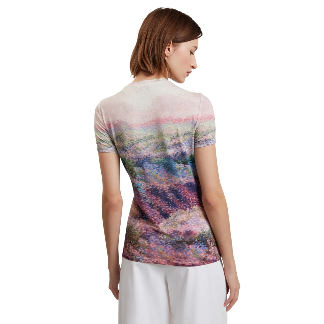 Ted Baker WMB KAYTTE Printed Fitted Tee 1