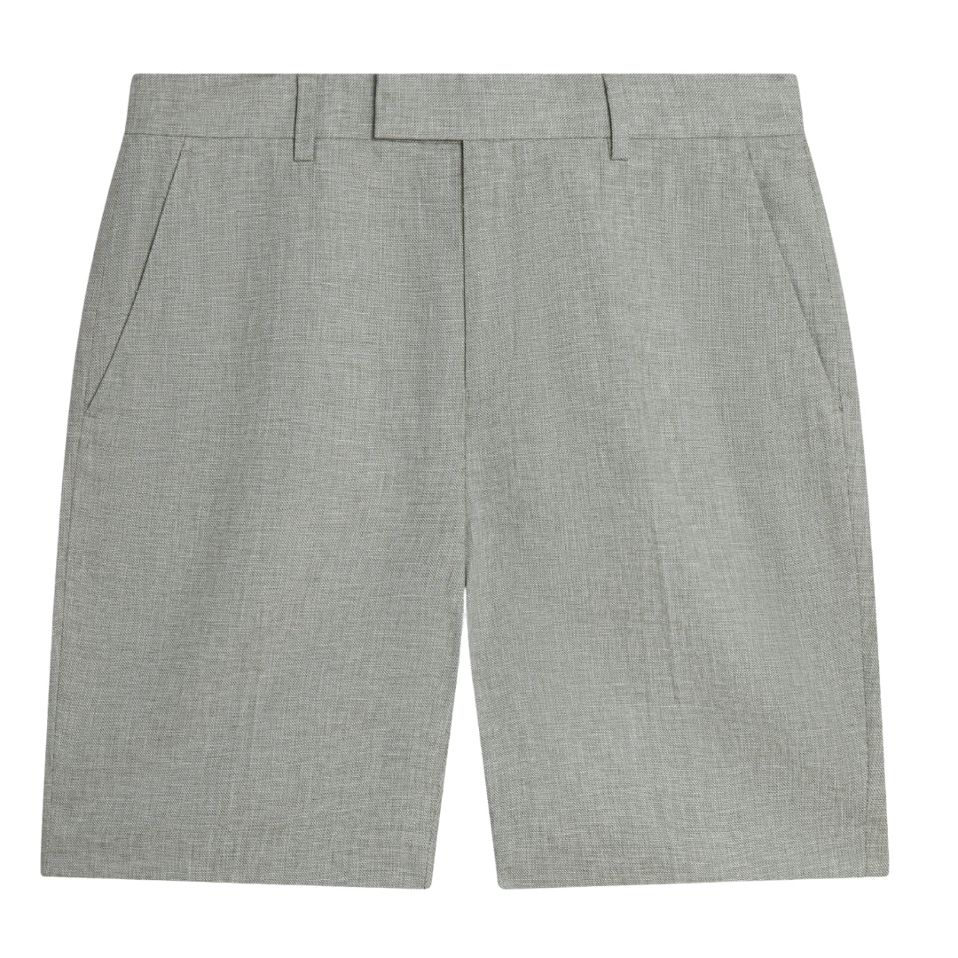 Ted Baker Kelley's Stretch Linen Light Green Shorts