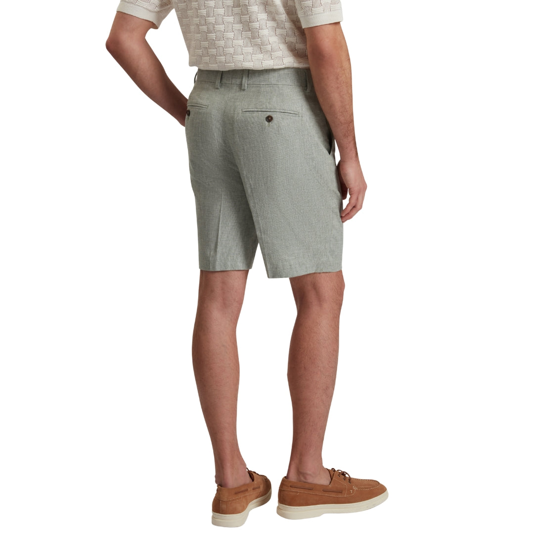 Ted Baker Kelley's Stretch Linen Light Green Shorts