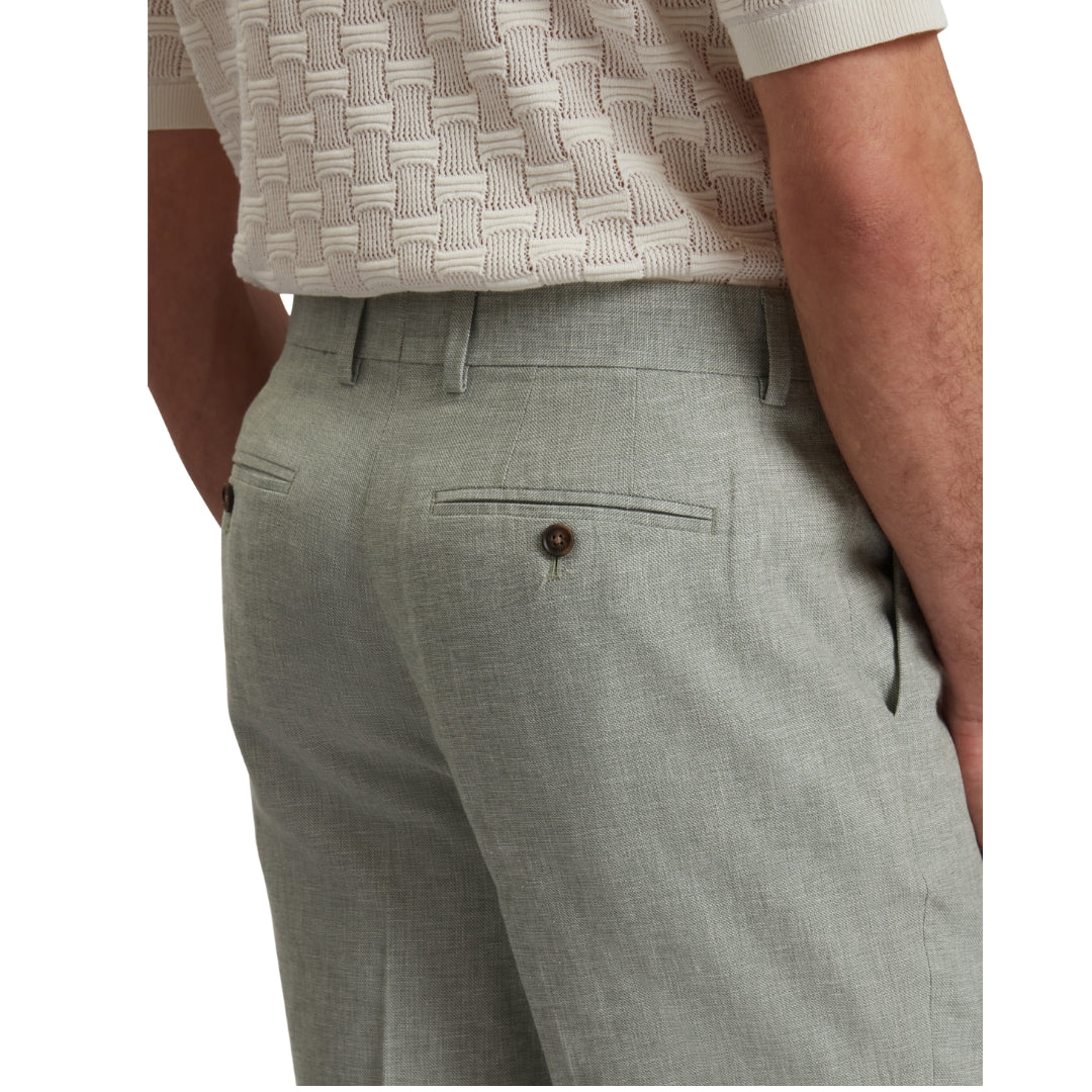 Ted Baker Kelley's Stretch Linen Light Green Shorts