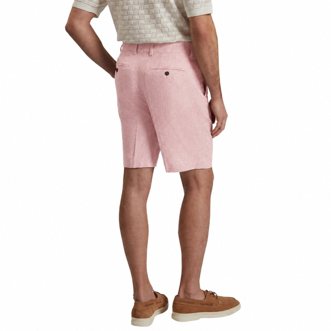 Ted Baker Kenleys Stretch Linen Light Pink Short