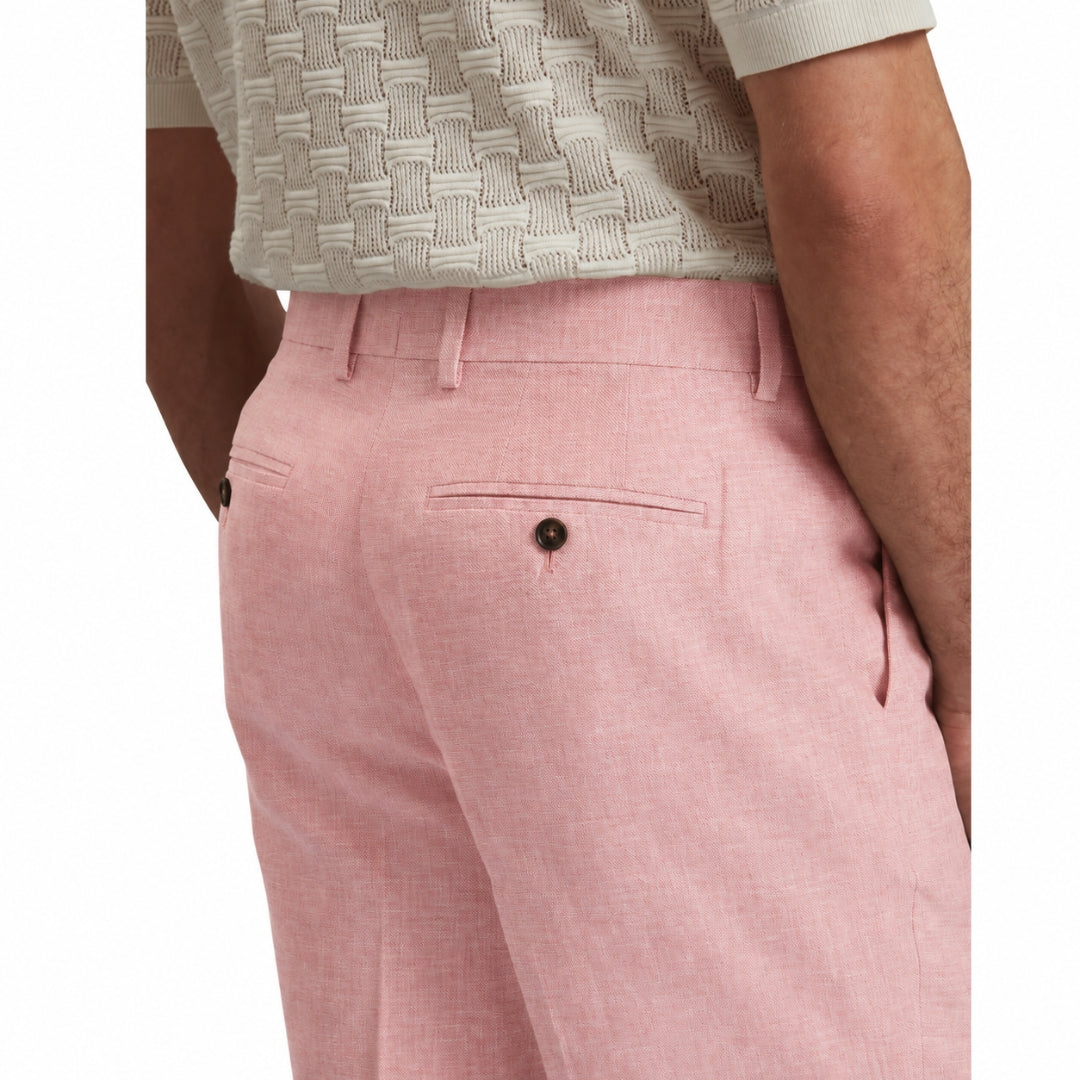 Ted Baker Kenleys Stretch Linen Light Pink Short