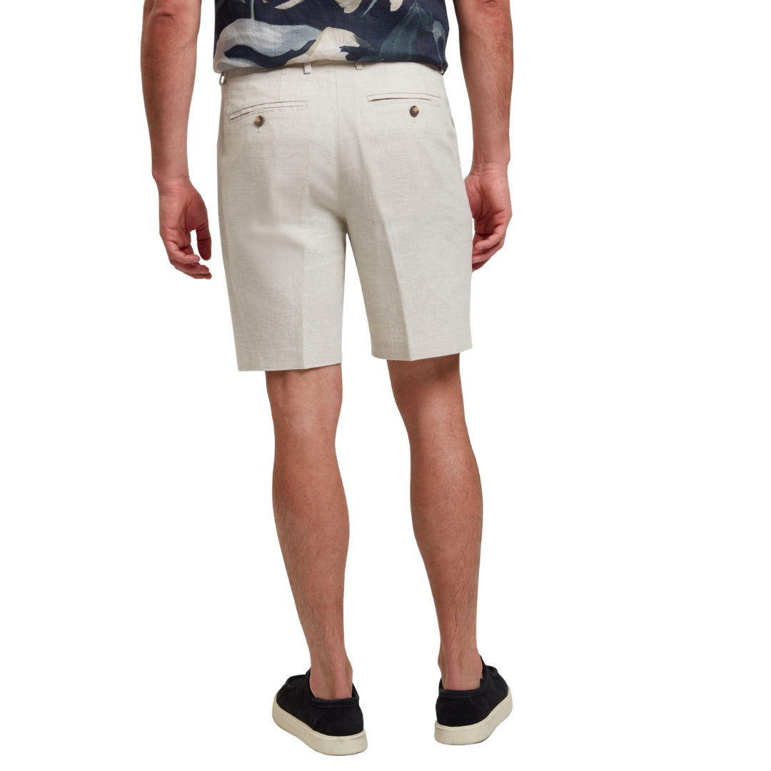 Ted Baker Kelley's Stretch Linen Stone Shorts