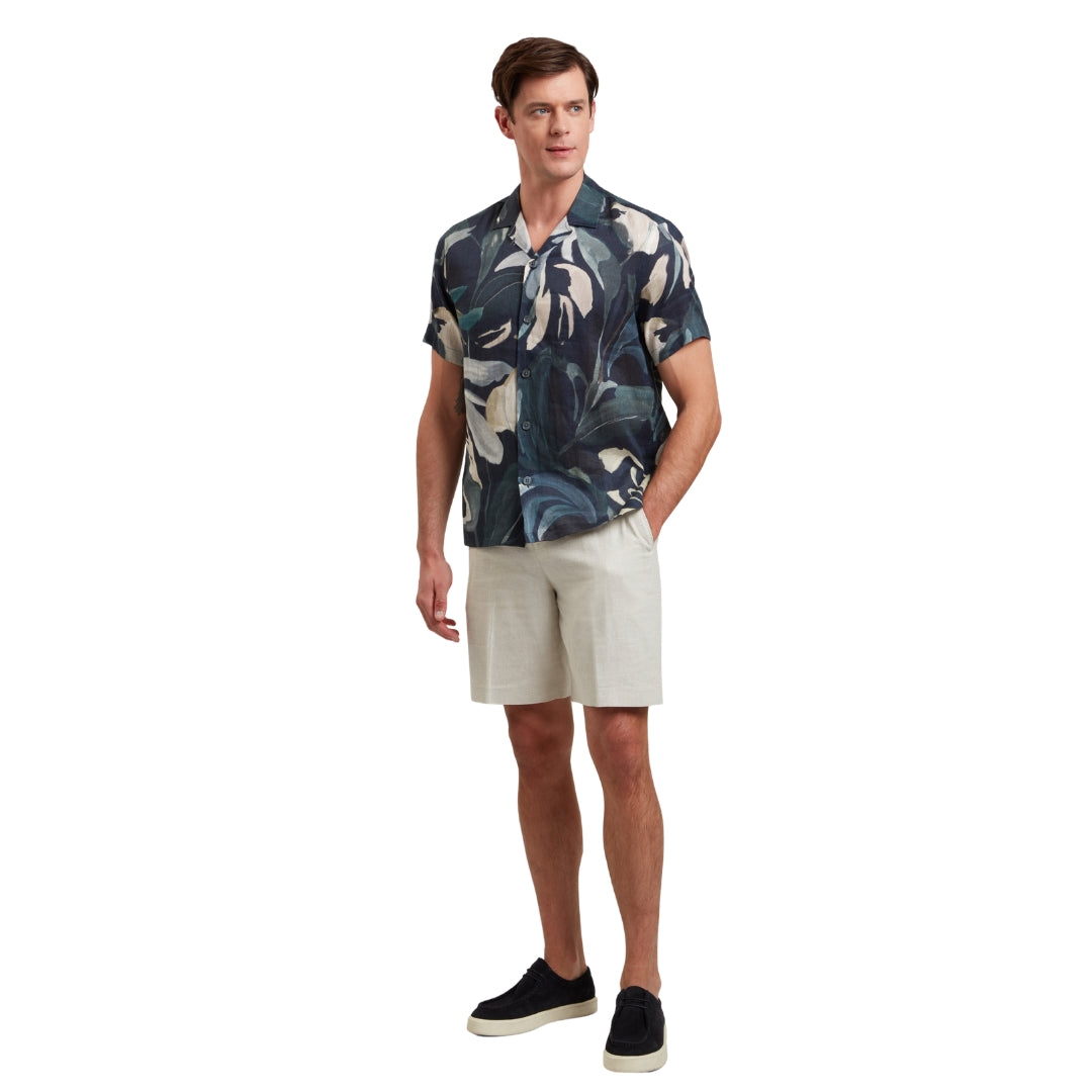 Ted Baker Kelley's Stretch Linen Stone Shorts