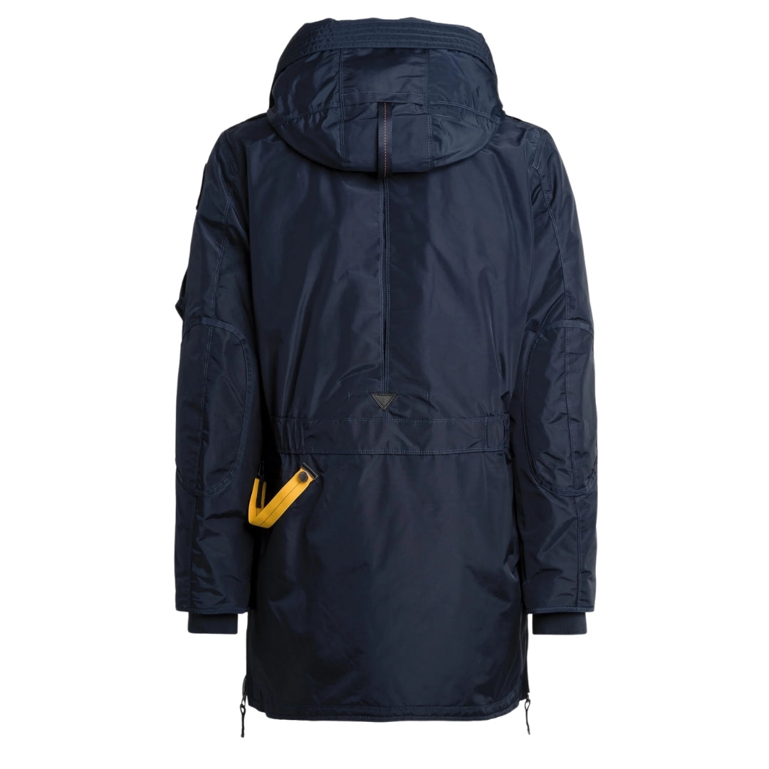 Parajumpers KODIAK PMJKMA02 316 BLUE NAVY LONG HOODED DOWN JACKET Mens L