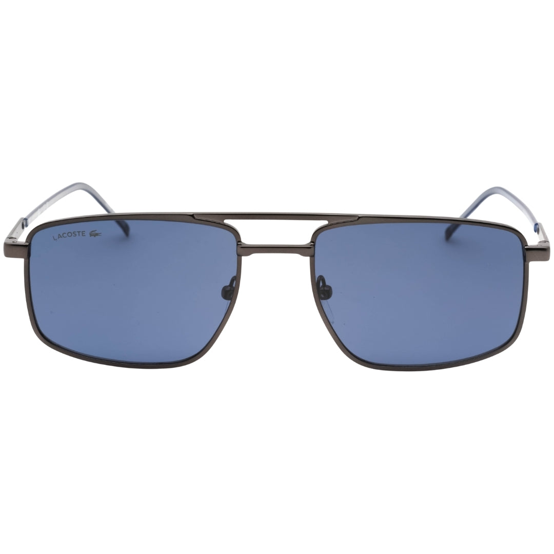 Lacoste Blue Lensed Matte Dark Grey Sunglasses