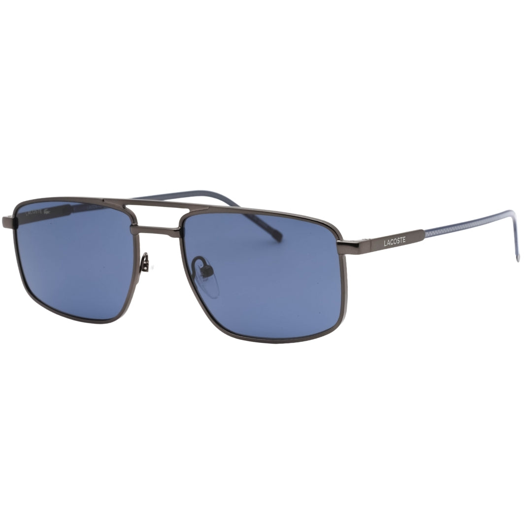 Lacoste Blue Lensed Matte Dark Grey Sunglasses