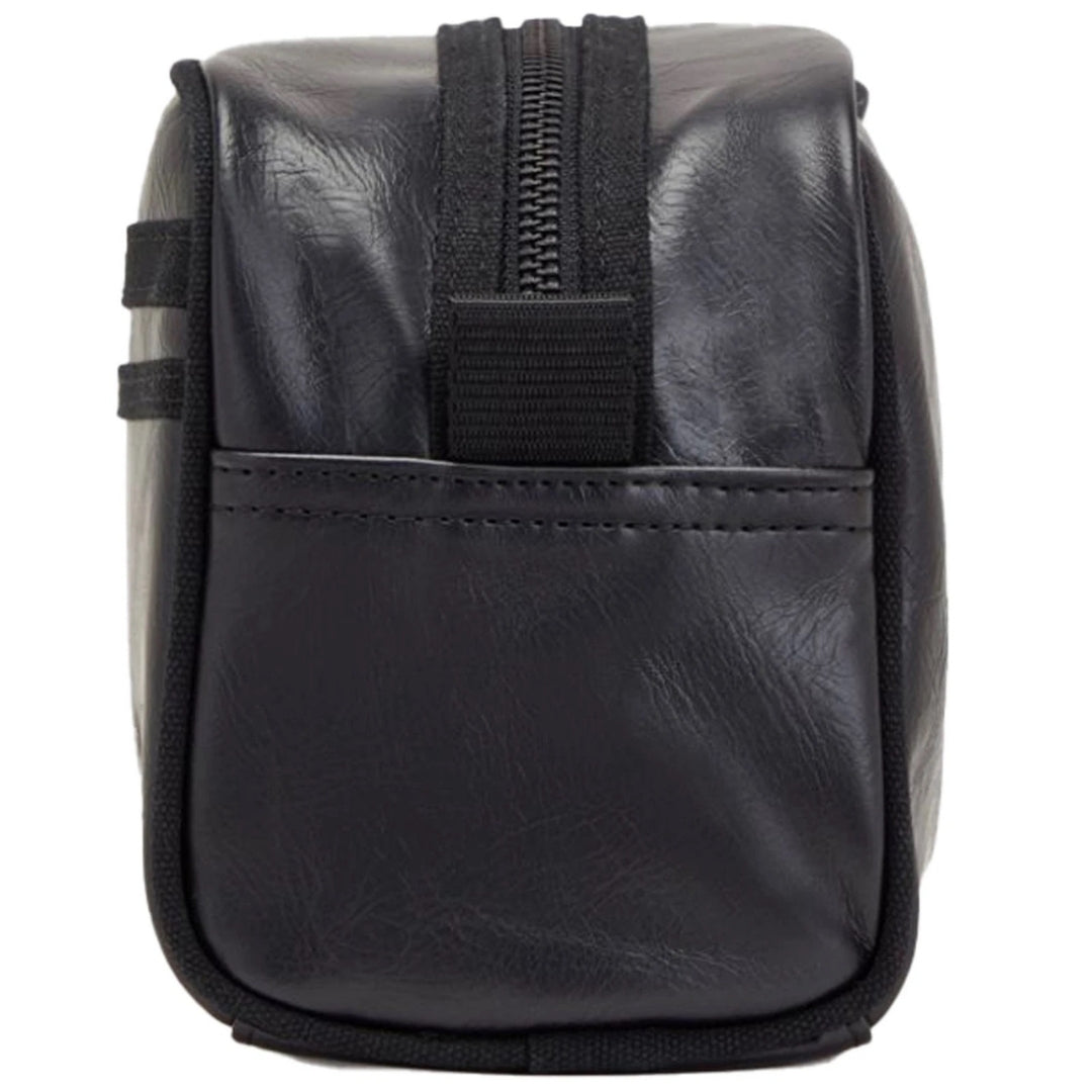 Fred Perry Tonal PU Black Wash Bag 1SZ