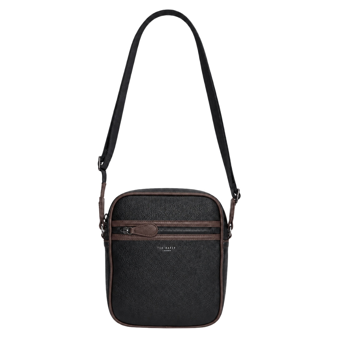 Ted Baker Lanston Pebble Black Flight Bag