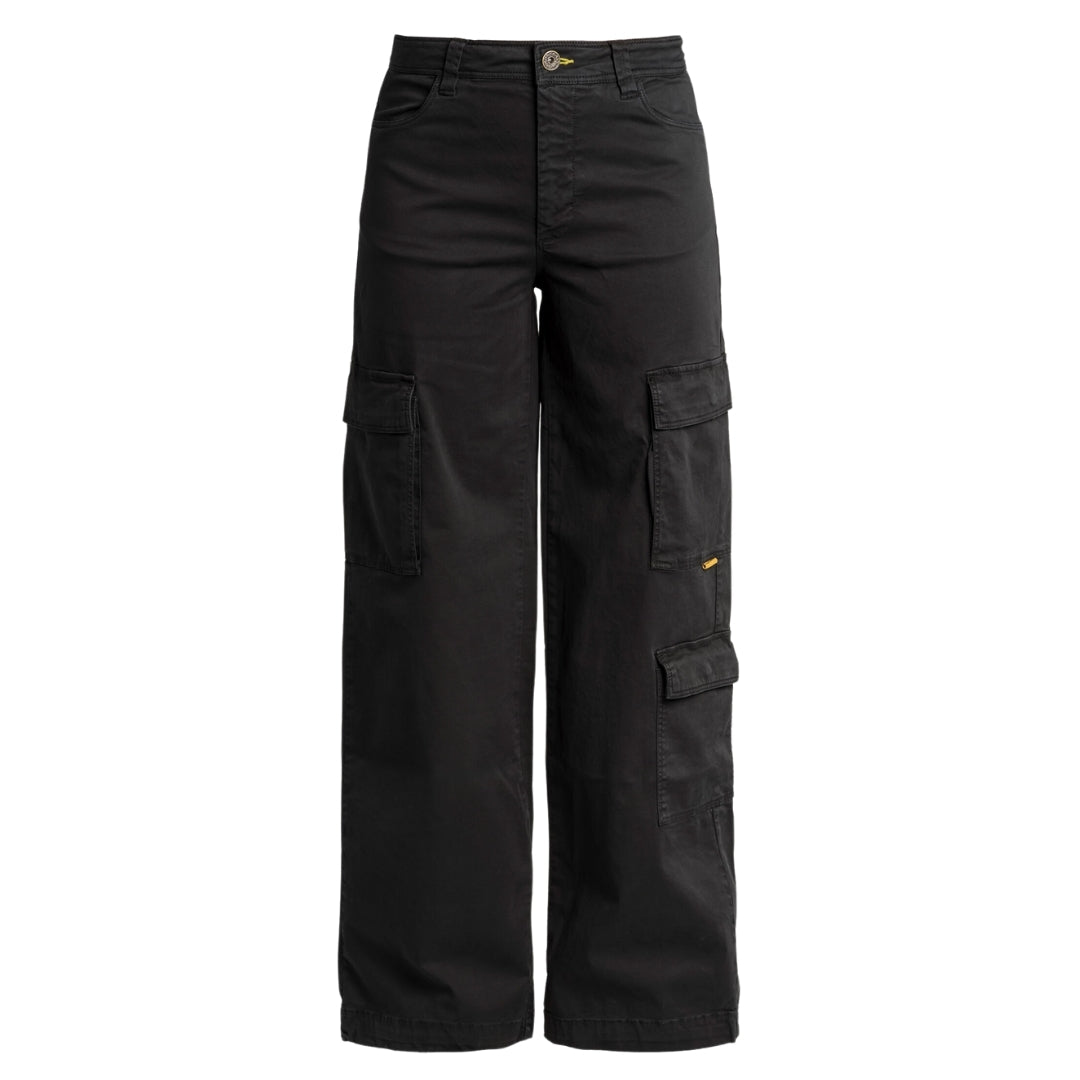Parajumpers LELA WOMAN PWPACL32 541 Black BLACK Cargo Pants Womens W28 / 32L