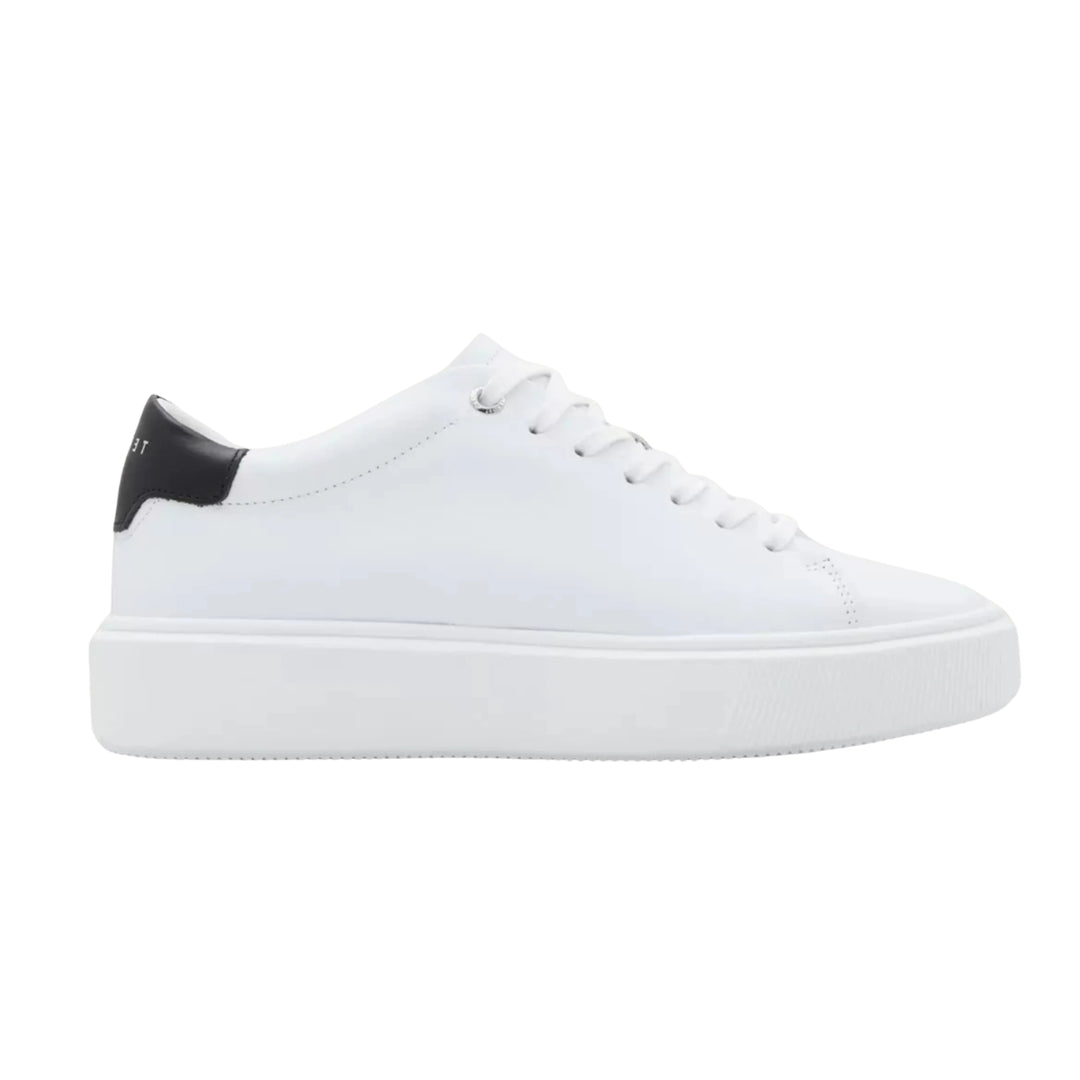 Ted Baker Lorieee Smooth Leather White Trainers