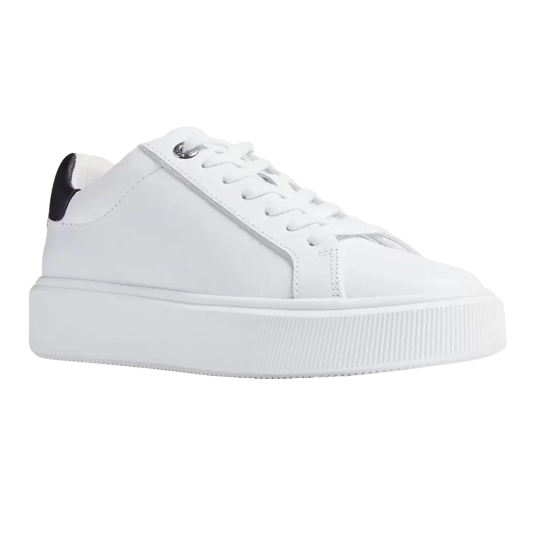 Ted Baker Lorieee Smooth Leather White Trainers