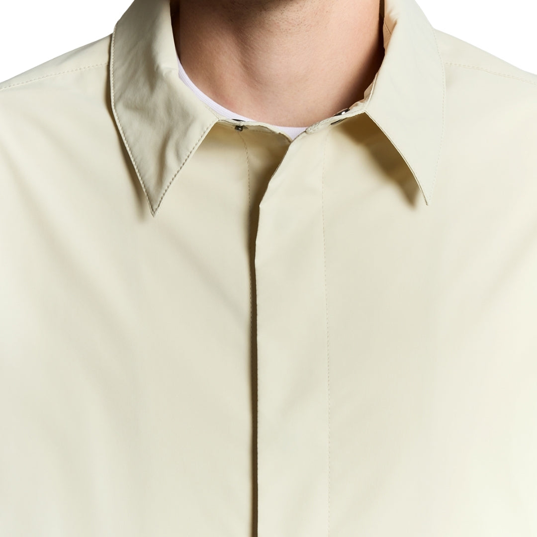 Lyle & Scott Grey Nylon Overshirt S