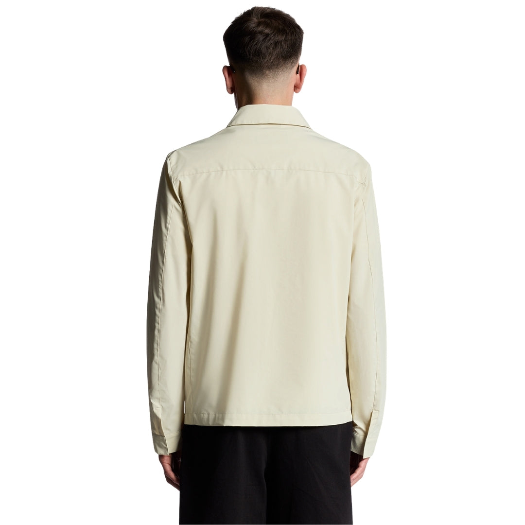 Lyle & Scott Grey Nylon Overshirt S