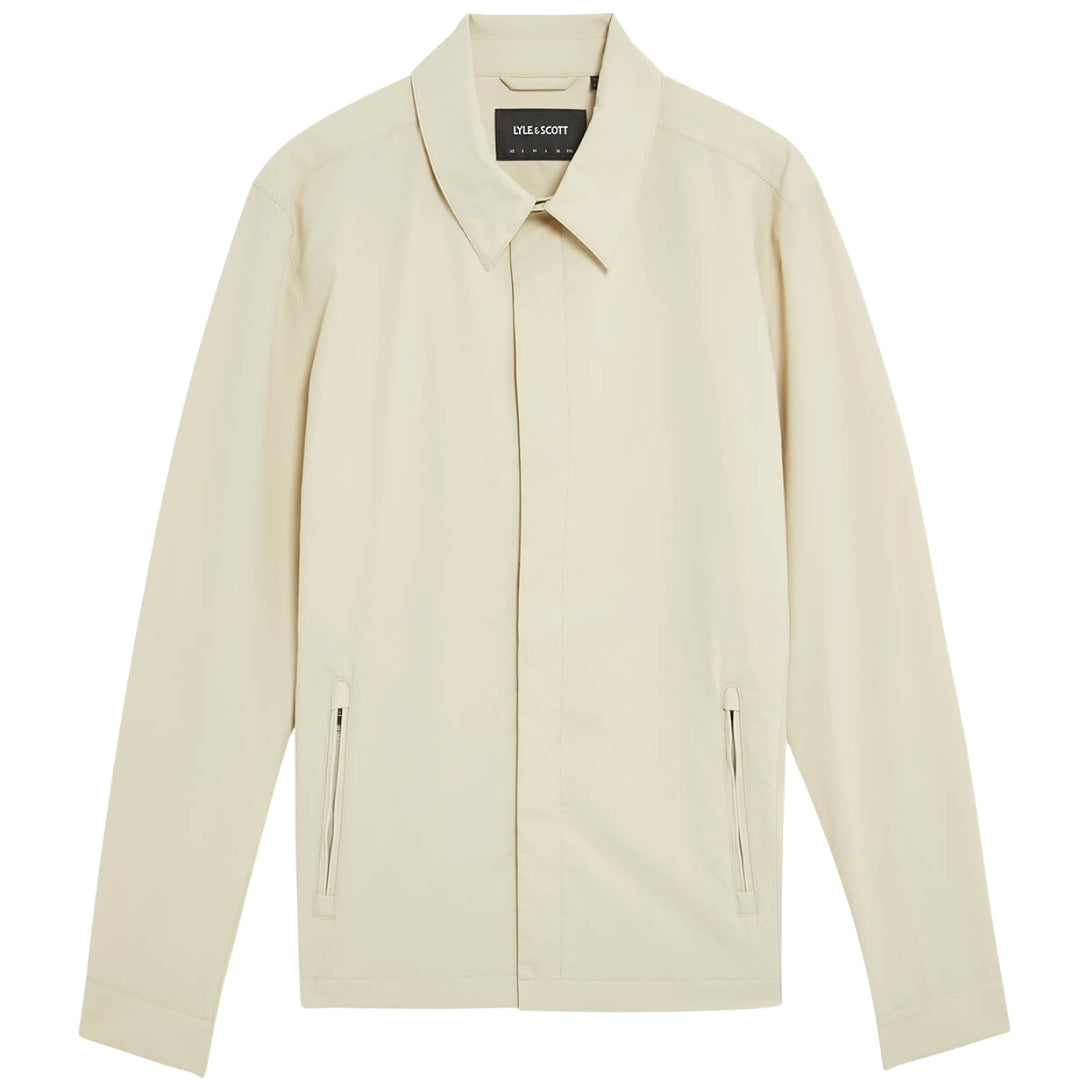 Lyle & Scott Grey Nylon Overshirt S