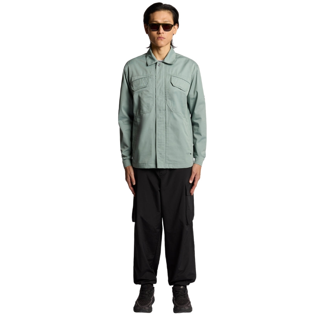 Lyle & Scott Green Multi Pocket Overshirt XL