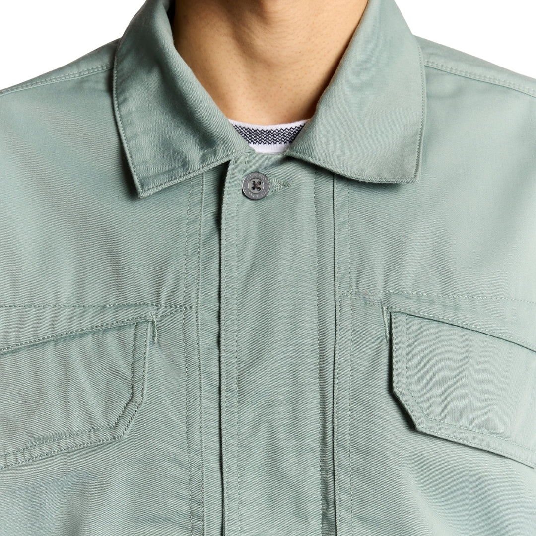 Lyle & Scott Green Multi Pocket Overshirt XL